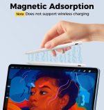 ⁦قلم ستايلس لايباد الجيل 9 و10، شحن سريع لقلم آبل ايباد مع خاصية رفض راحة اليد، متوافق مع ايباد 2018-2024 الجيل 10/9/8/7/6، ايباد برو 13 بوصة M4/12.9 بوصة/11 بوصة، ايباد اير 3/4/5/M2، ايباد ميني 5/6⁩ - الصورة ⁦6⁩