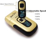 ⁦VGR V-332 Premium Cordless Rechargeable Foil Shaver for Men with pop-up trimmer Wet & Dry Shaver for Face Care Beard Trimmer Super-Fast Charge 150 mins Runtime with LED Digital Display 6500-7500RPM⁩ - الصورة ⁦3⁩