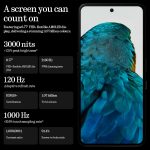 ⁦Nothing Phone (3a) Pro 5G Smartphone, 6.77" 120Hz AMOLED Display, 50MP Front Camera, Snapdragon 7s gen3 Processor, Bluetooth 5.4, IP64 Waterproof, 5000mAh,Dual Nano-SIM, Android 15, 12+256GB Black⁩ - الصورة ⁦7⁩