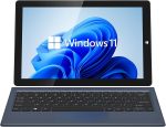 ⁦AWOW Windows 11 Tablet PC Intel N100 Quad-Core Processor, 12GB DDR5 RAM 256GB Storage, 10.1 Inch 2 in 1 Laptop Touchscreen with Detachable Keyboard, 2.4G+5G WiFi, Bluetooth, USB3.0, HDMI⁩ - الصورة ⁦7⁩