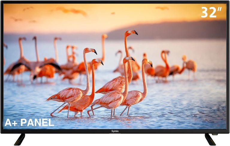 Syinix A+ Panel HD i-cast LED TV with Built-in Receiver (Black, 32in)
