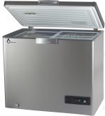 ⁦فريزر أفقي من الستانلس بسعة داخلية 250 لتر من بينجوين، فضي، موديل ES290⁩ - الصورة ⁦3⁩