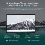 ⁦HONOR Pad 9 Tablets 8GB 256GB, 12.1 Inch 120Hz 2.5K Large Screen, 8 Speaker Audio System, Snapdragon 6 Gen 1, WiFi Version, Grey⁩ - الصورة ⁦3⁩