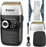 ⁦Kemei km-2026 electric shaver for men⁩ - الصورة ⁦2⁩