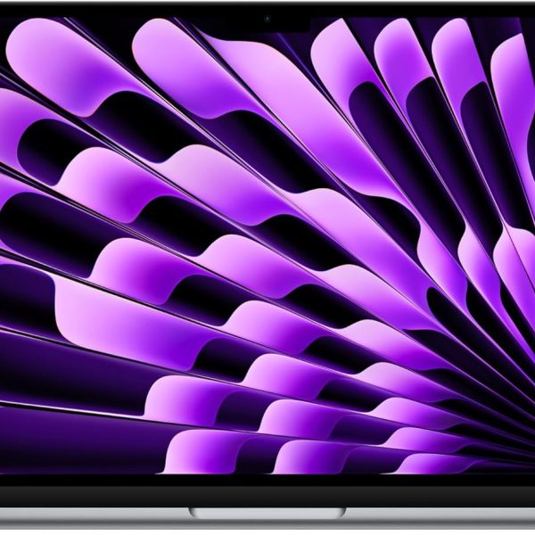 Apple 2024 MacBook Air 13-inch Laptop with M3 chip: 13.6-inch Liquid Retina Display, 8GB Unified Memory, 256GB SSD Storage, Backlit Keyboard, 1080p FaceTime HD Camera, Touch ID; Space Gray