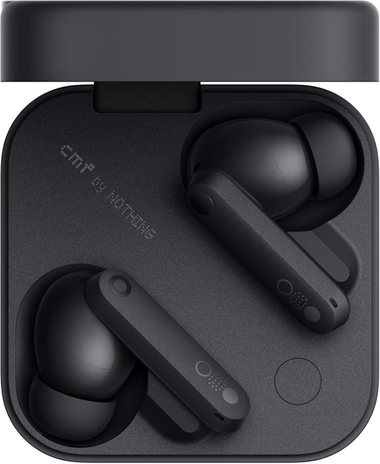 CMF by Nothing Buds Pro 2, Premium Noise-Canceling Wireless Earbuds, Deep Bass, IP55 Water Resistance, Dark Grey