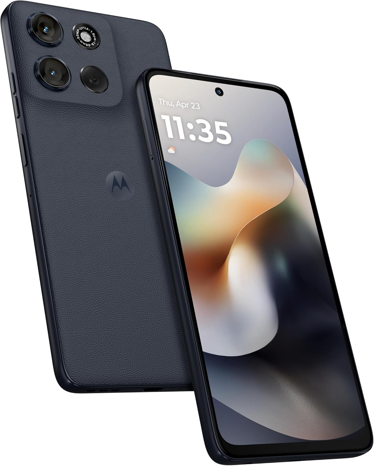 Motorola Moto G56 Smartphone, 256GB, 12GB RAM, Dual-SIM, Android 14 - Black Oyster, 1 Year Warranty