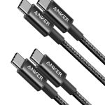 Anker 333 USB-C to USB-C Cable 6 fT USB C Charger Cable for Iphone 15, MacBook Pro, iPad Pro, Switch, Samsung Galaxy S23/S24/S25- Black - 18 Months Warranty