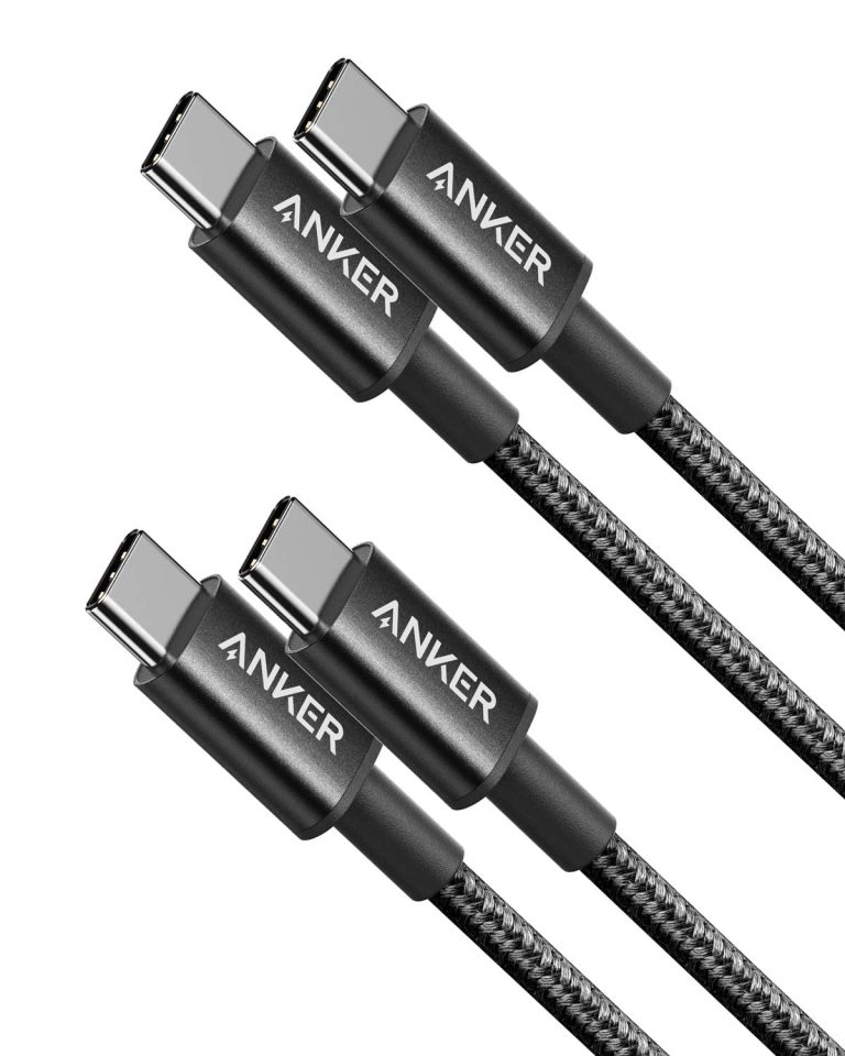 Anker 333 USB-C to USB-C Cable 6 fT USB C Charger Cable for Iphone 15, MacBook Pro, iPad Pro, Switch, Samsung Galaxy S23/S24/S25- Black - 18 Months Warranty