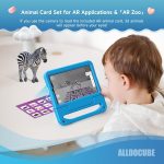 ⁦ALLDOCUBE KIZPAD PRO Android 13 Tablet 8.4", 12GB（4+8+64GB 512GB Expandable with Widevine L1 8 Core CPU, 1200×1920FHD Kids Tablet with Parental Control, Pen, AR Animal Card, 4G LTE, 4000mAh, 5MP /5MP⁩ - الصورة ⁦9⁩