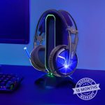 ⁦ABKONCORE B58ABKONCORE B581 USB Gaming Headset with 7.1 Surround Sound, PC Headset with Noise Cancelling Microphone, LED Light Headphones for PC, Laptop⁩ - الصورة ⁦6⁩