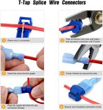 ⁦Nilight 120 Pcs/60 Pairs Quick Splice Wire Terminals T-Tap Self-stripping with Nylon Fully Insulated Male Quick Disconnects Kit⁩ - الصورة ⁦2⁩