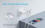 ⁦Anker USB C Charger 20W, PIQ 3.0 Durable Compact Fast Charger, for iPhone 13/13 Mini/13 Pro/12, iPhone 14,iPhone 14 Pro Galaxy, Pixel 4/3, iPad/iPad mini⁩ - الصورة ⁦4⁩