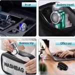 ⁦Electric Shaver for Women and Men, Portable Mini Shaver, Pocket Size Hair Removal Electric Shaver, USB Rechargeable Shaver (green-green)⁩ - الصورة ⁦7⁩
