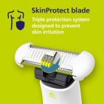 ⁦Philips Norelco OneBlade Unisex Intimate Pubic & Personal Body Groomer & Trimmer, QP1924/70⁩ - الصورة ⁦3⁩