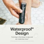 ⁦MANSCAPED® Electric Groin Hair Trimmer, The Lawn Mower™ 4.0, Replaceable SkinSafe™ Ceramic Blade Heads, Waterproof Wet / Dry Clippers, Rechargeable, Wireless Charging, Ultimate Male Hygiene Razor⁩ - الصورة ⁦3⁩