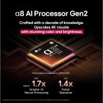 ⁦LG 65 inch OLED AI B5 4K 120Hz Smart TV AI Magic remote webOS25 - OLED65B56LA.AFU (2025 Model)⁩ - الصورة ⁦2⁩