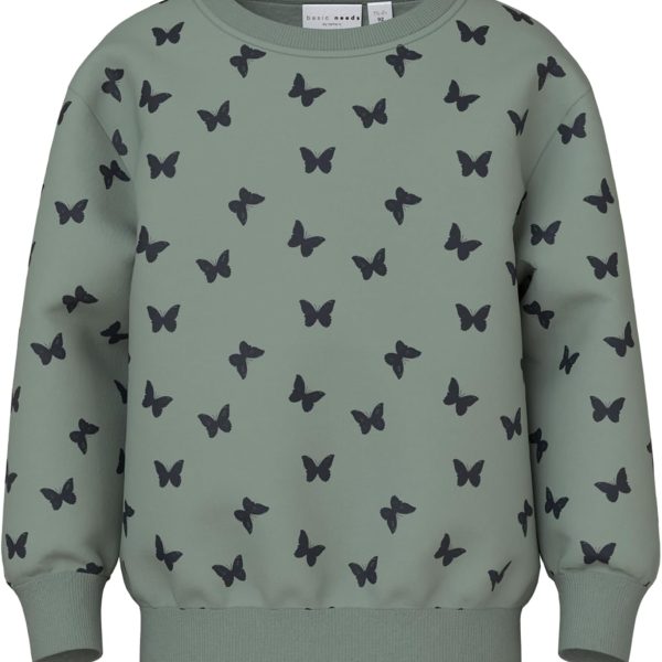 name it Girl's Davina Long-Sleeves Fleece Sweatshirt