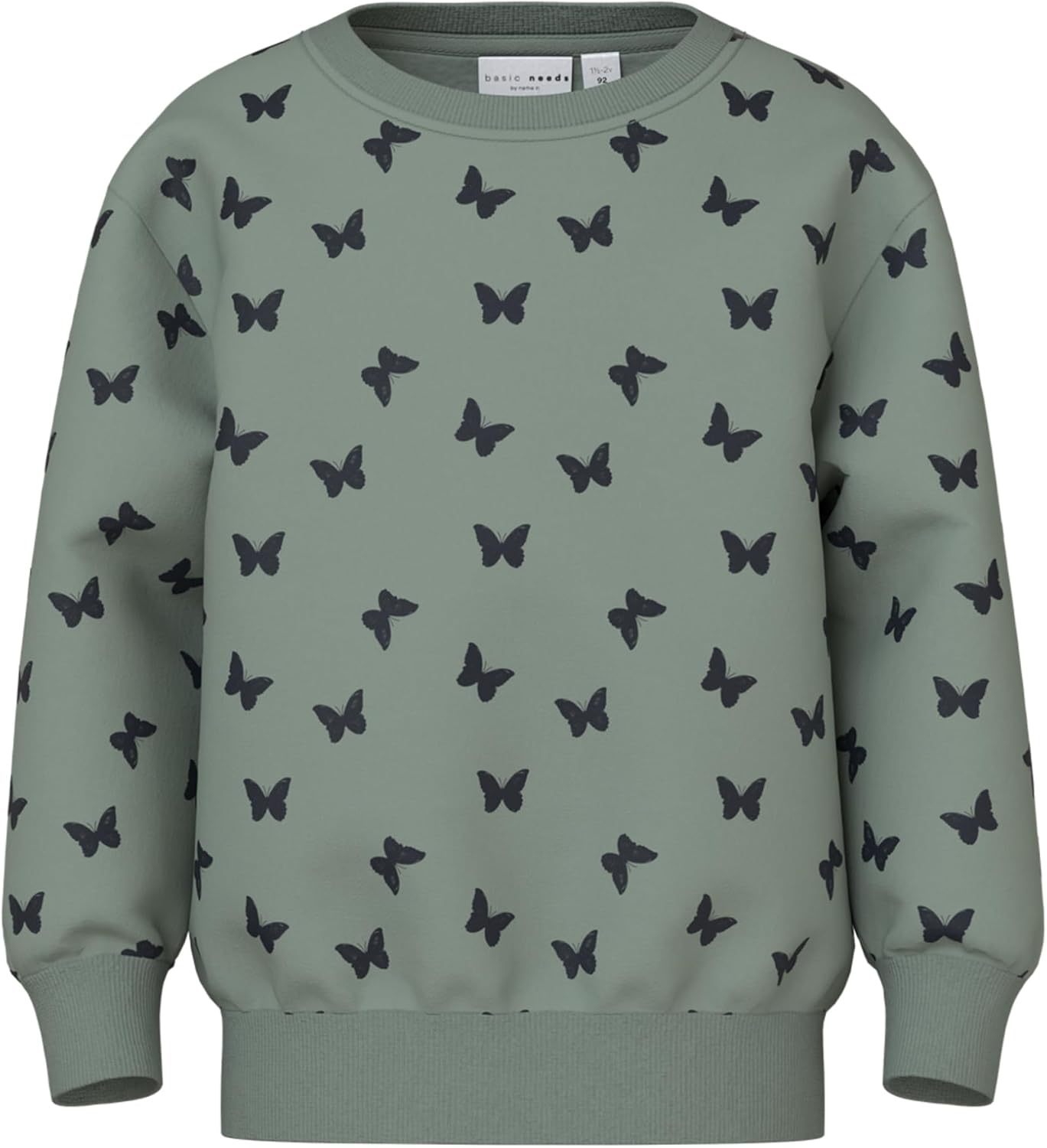 71MuhX4ZrvL._AC_SL1500_.jpg name it Girl's Davina Long-Sleeves Fleece Sweatshirt