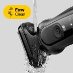⁦Braun Series 5 MBS5 Wet & Dry Electric Shaver, SensoFlex, AutoSense, Travel Kit, Black - Braun Max 100 Years Limited Edition⁩ - الصورة ⁦2⁩