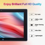 ⁦Fusion5 10.1" Windows 11 Tablet PC - FWIN232 Plus Ultra Slim Windows Tablet Computer - Intel 13th Gen, 8GB RAM, Full HD 10 Inch Display, 5G WiFi, USB 3.0, Micro HDMI, Dual Cameras, Bluetooth⁩ - الصورة ⁦3⁩