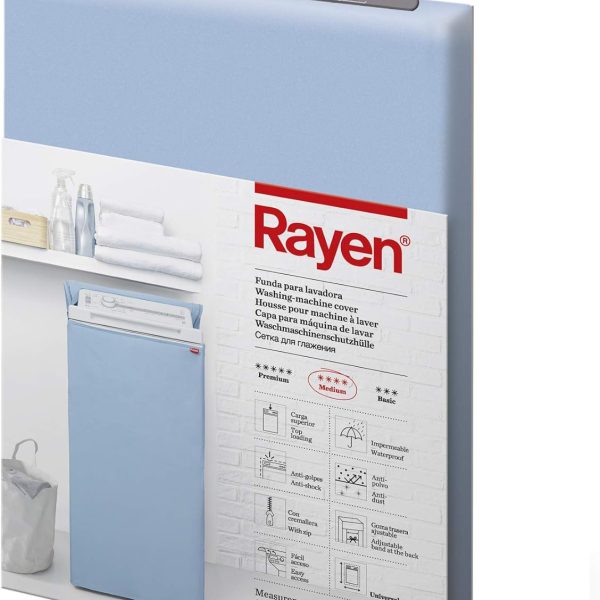 Rayen 2367.11 Medium Top Loading Washing Machine Cover, 84x45x65cm, Blue