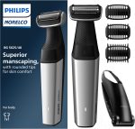 Philips Norelco Bodygroom Series 5000 Showerproof Body & Manscaping Trimmer for Men with Back Attachment, BG5025/40