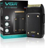 Vgr V-353 Professional Ultra Thin Shaver - Rechargeable Razor for Face Care & Beard Trimmer - Reciprocating Blade with USB Travel Shaver, Men's Electric Razor - Black