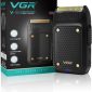 Vgr V-353 Professional Ultra Thin Shaver - Rechargeable Razor for Face Care & Beard Trimmer - Reciprocating Blade with USB Travel Shaver, Men's Electric Razor - Black