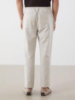 ⁦LC WAIKIKI Men Regular Fit Linen-Look Trousers⁩ - الصورة ⁦5⁩