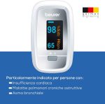 ⁦Beurer pulse oximeter with heart rate monitor - po30⁩ - الصورة ⁦3⁩
