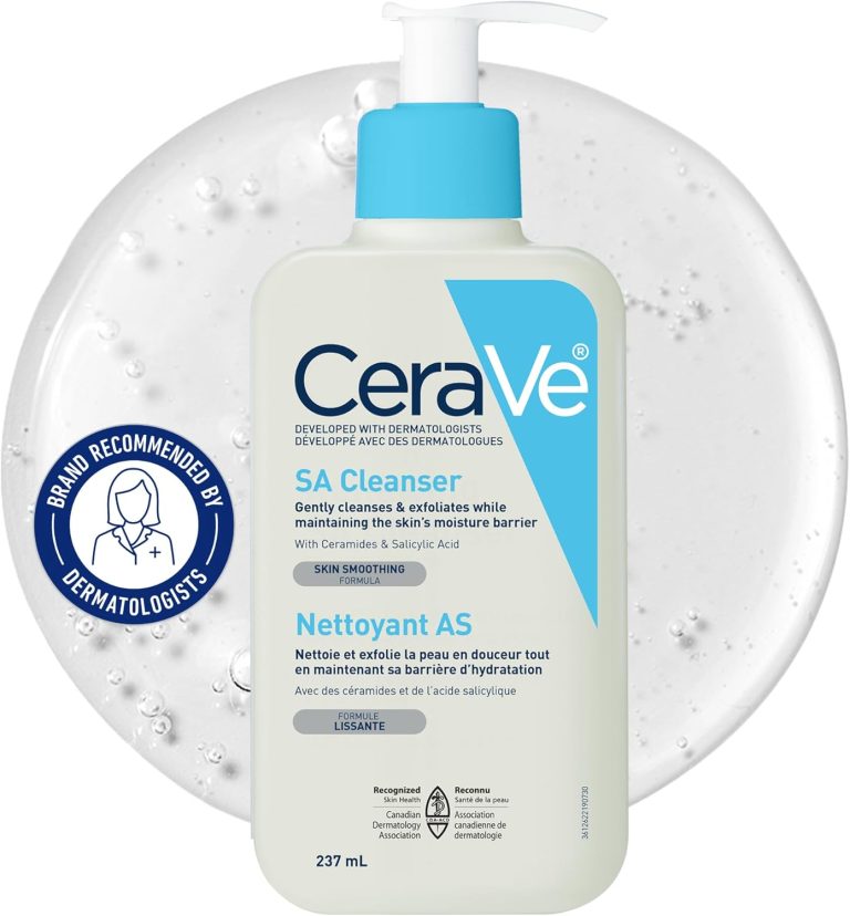 منظف اس ايه بالسيراميد خال من العطر سيرافي 220 جرام.