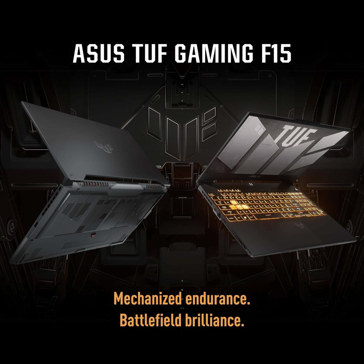 ⁦ASUS TUF Gaming F15, Intel Core i7-13620H, 8GB DDR5-4800 * 2, NVIDIA GeForce RTX 4060, 8GB GDDR6, 15.6" (1920 x 1080) 16:10 144HZ, 1TB SSD, Windows 11 (FX507VV-LP156W) 1 Year Warranty by ASUS⁩ - الصورة ⁦5⁩