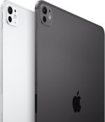 ⁦Apple iPad Pro 11-inch (M4): Ultra Retina XDR display, 256GB, Landscape 12MP Front Camera/12MP Back Camera, LiDAR scanner, Wi-Fi 6E, Face ID, All-Day Battery Life, Standard glass - Space Black⁩ - الصورة ⁦2⁩