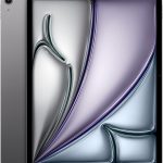 Apple 13-inch iPad Air (M3): Designed for Apple Intelligence, Liquid Retina Display, 256GB, 12MP Front/Back Camera, Wi-Fi 6E, Touch ID, All-Day Battery - Space Gray
