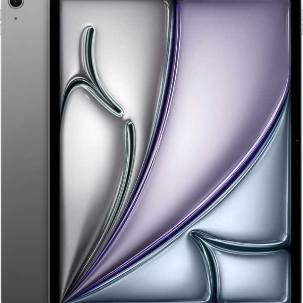Apple 13-inch iPad Air (M3): Designed for Apple Intelligence, Liquid Retina Display, 256GB, 12MP Front/Back Camera, Wi-Fi 6E, Touch ID, All-Day Battery - Space Gray