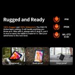 ⁦AGM PAD P2 Active Rugged Android 14 Tablet with Case, Waterproof/Drop-Proof, Widevine L1 Certification, 11" 90Hz FHD 480 NITS Display, MTK G99, 8000mAh, 16(8+8) + 256GB[TF 2TB], GPS, Compass, OTG⁩ - الصورة ⁦4⁩