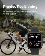 ⁦HUAWEI WATCH FIT 4 Smart Watch, 1.82" Display, 100+ Sports modes, Fitness & Health Tracker, Emotional Wellbeing Assistant, up to 10-Day Battery Life, iOS & Android Compatible, Black⁩ - الصورة ⁦4⁩