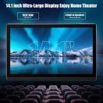 ⁦14.1 Inch Large Tablet, Android 13 Computer Tablets, 1920 * 1080 IPS HD Display, WiFi5, Large Screen Tablet 2025, 6GB+128GB+1TB TF Card Expand, 10000mAh Battery for Work/Study⁩ - الصورة ⁦2⁩