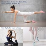 ⁦Showday Yoga Socks for Women Non-Slip Grips & Straps, Ideal for Pilates, Pure Barre, Ballet, Dance, Barefoot Workout⁩ - الصورة ⁦3⁩