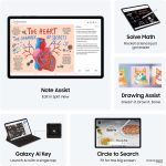 ⁦Samsung Galaxy Tab S10+ Gray 512GB - AI Tablet, 12.4", AMOLED 2X, Anti-Reflection, 420 Nits, Quad Speakers, S Pen Included (CAD Version & Warranty)⁩ - الصورة ⁦3⁩