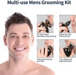 ⁦VGR V-316 Mens Head Shaver for Bald Men 5 in 1 LED Electric Cordless Razors USB Rechargeable Wet & Dry Grooming Kit Nose Hair Trimmer IPX5-Waterproof⁩ - الصورة ⁦4⁩