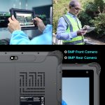 ⁦NERugged O Tablet M80J, 8 inch Windows 11 Pro Tablet, 8GB+128GB, Celeron N5100, IP65 Waterproof, MIL-STD-810H, 5000mAh, Industrial Outdoor Work PC w/ 8MP+5MP Camera, 4G LTE/WiFi/BT 5.0/NFC-Gray⁩ - الصورة ⁦7⁩