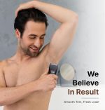 ⁦MENHOOD Balls Trimmer for Men Grooming Trimmer 1.0 Groin Trimmer for Men Skin-Friendly Ceramic Blade & IPX6 Rating - Balls & Body Hair Trimmer Without Snags - 150 Minutes Run Time - Shavers for Men⁩ - الصورة ⁦8⁩