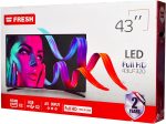 ⁦Fresh 43LF320 43 Inch Full HD LED Smart TV - Black⁩ - الصورة ⁦5⁩