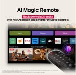 ⁦LG 65 inch QNED AI QNED80 4K Smart TV AI Magic remote HDR10 webOS25-65QNED80A6A.AFU (2025 Model)⁩ - الصورة ⁦8⁩
