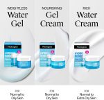⁦Neutrogena Hydro Boost Water Gel Face Moisturizer, Normal to Combination Skin, Lightweight, Oil-free, 100% Alcohol Free, Suitable for Sensitive Skin, 50ml⁩ - الصورة ⁦8⁩