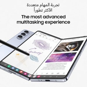 ⁦Samsung Galaxy Z Fold5 Folding Phone, Android Smartphone, 12GB RAM, 512GB Storage, Extended Battery Life, High Resolution Camera, Phantom Black (UAE Version)⁩ - الصورة ⁦8⁩