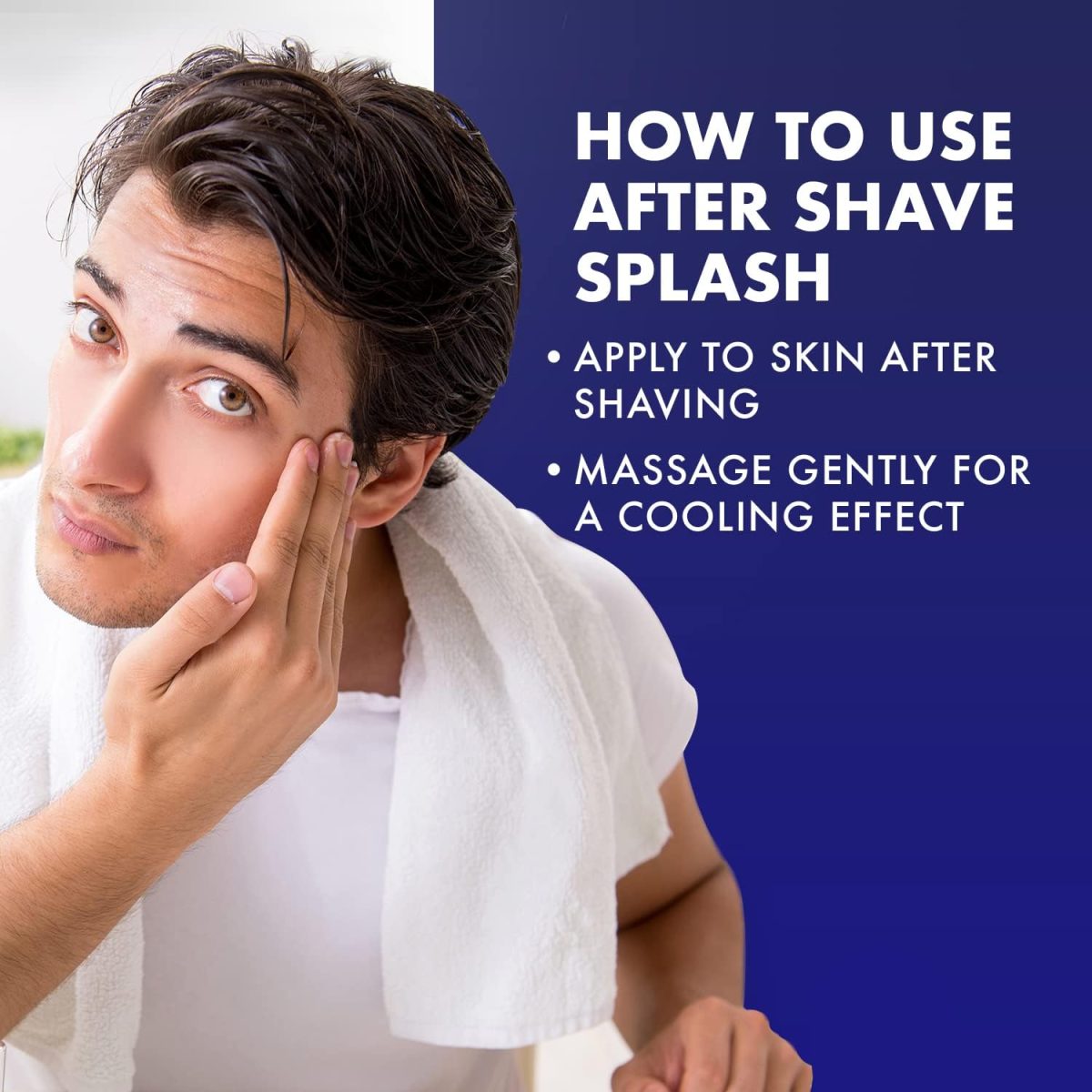⁦Gillette Refreshing Breeze, After Shave Splash – 100ml⁩ - الصورة ⁦4⁩