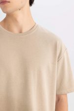 ⁦تيشرت كلاسيكي للأولاد البيبي موديل E0221AX من ديفاكتو⁩ - الصورة ⁦5⁩